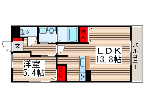 アドヴァンス　Ⅰの物件間取画像